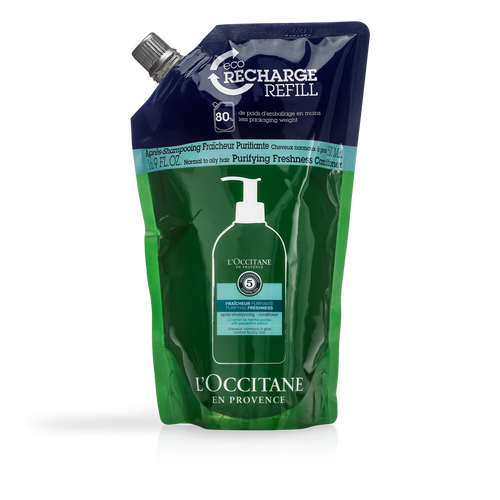 Кондиціонер для волосся ЧИСТА СВІЖІСТЬ (еко-упаковка)