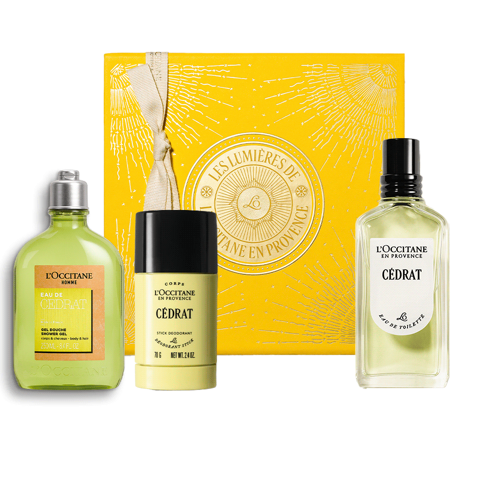 Чоловічий святковий парфумований набір ЦЕДРАТ