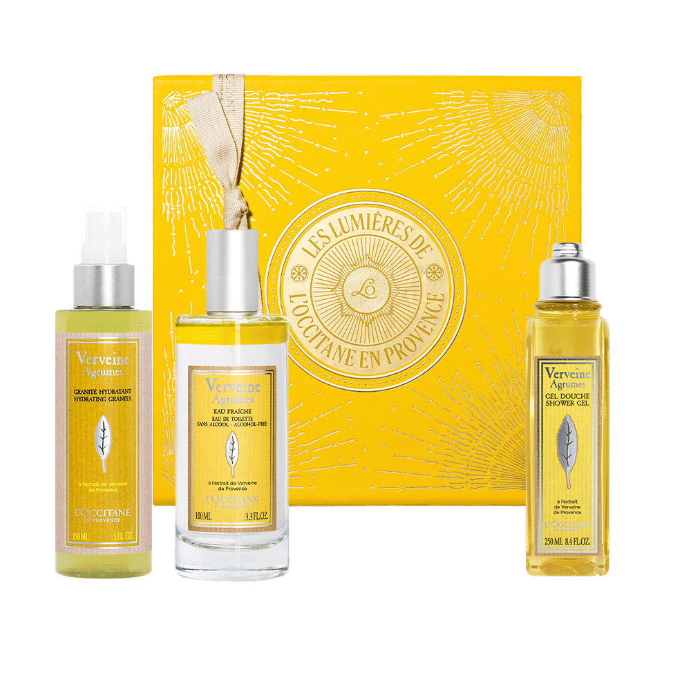 Парфумований різдвяний подарунковий набір ЦИТРУС-ВЕРБЕНА