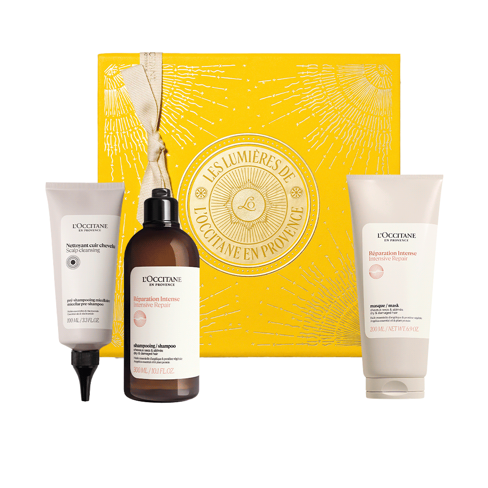 Святковий подарунковий набір по догляду за волоссям ІНТЕНСИВНЕ ВІДНОВЛЕННЯ