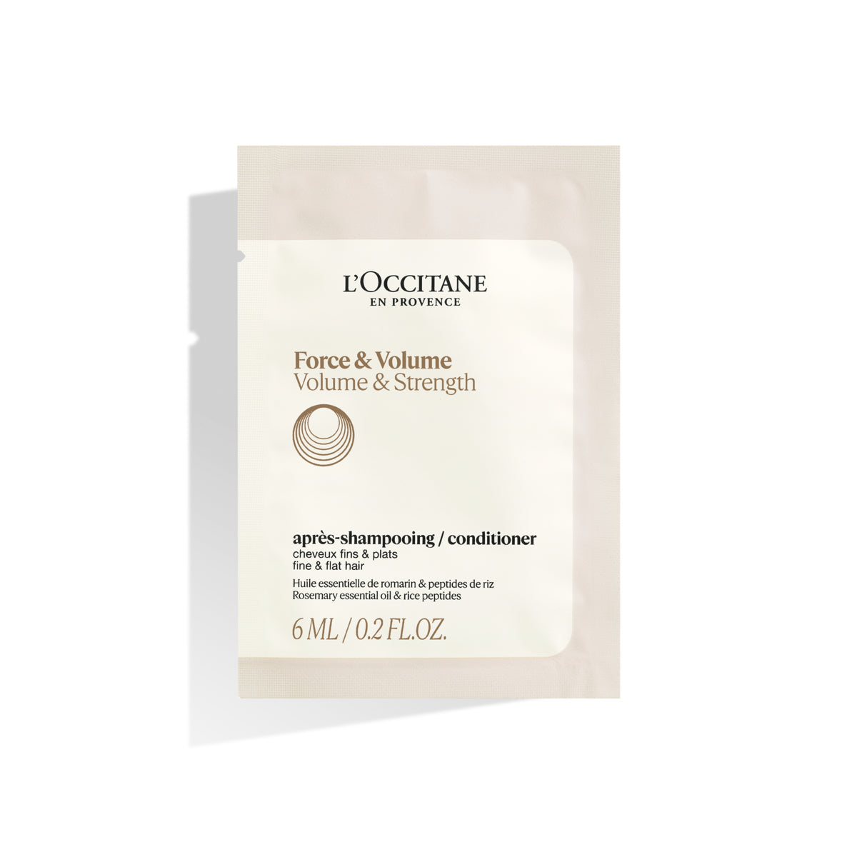 Зразок "Кондиціонер для волосся Об'єм та Зміцнення, 6мл