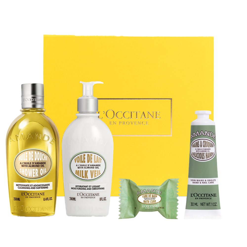 Подарунковий набір догляд за тілом СОЛОДКИЙ МИГДАЛЬ