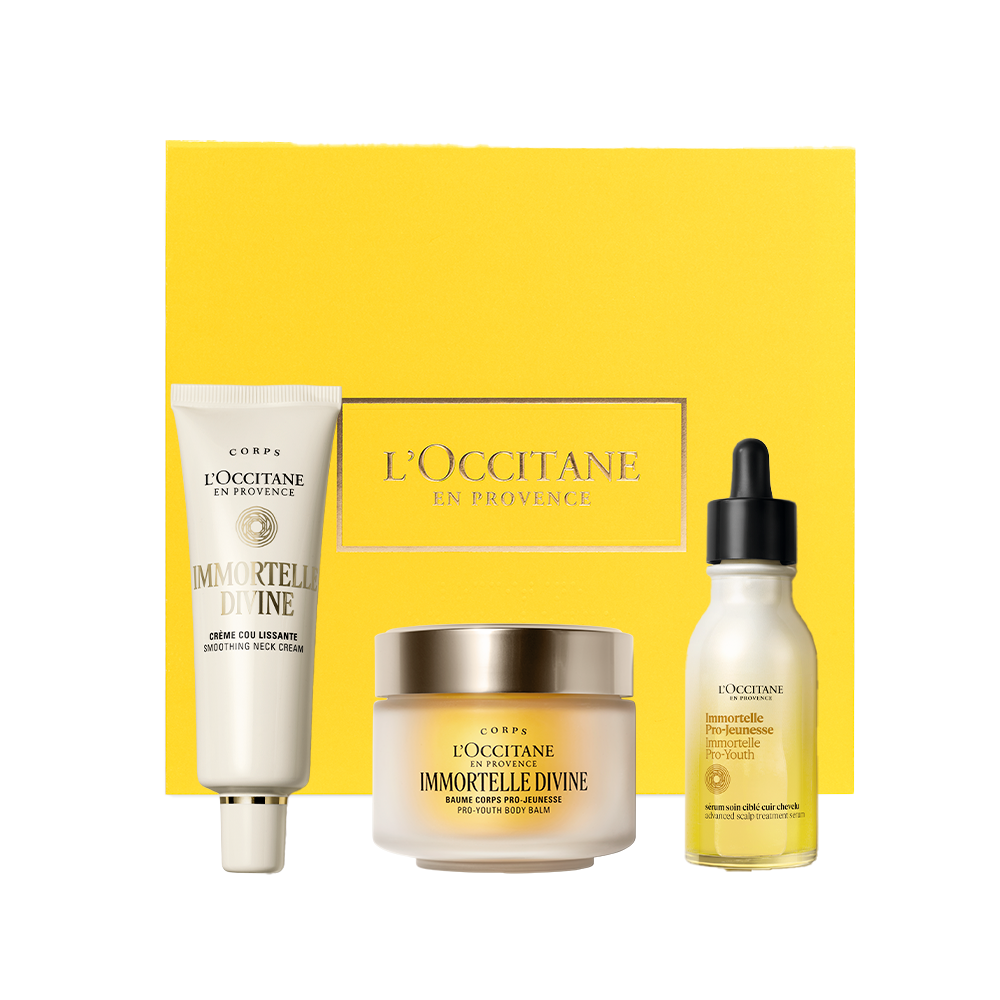 Преміальний набір догляд за тілом та волоссям БОЖЕСТВЕННИЙ БЕЗСМЕРТНИК