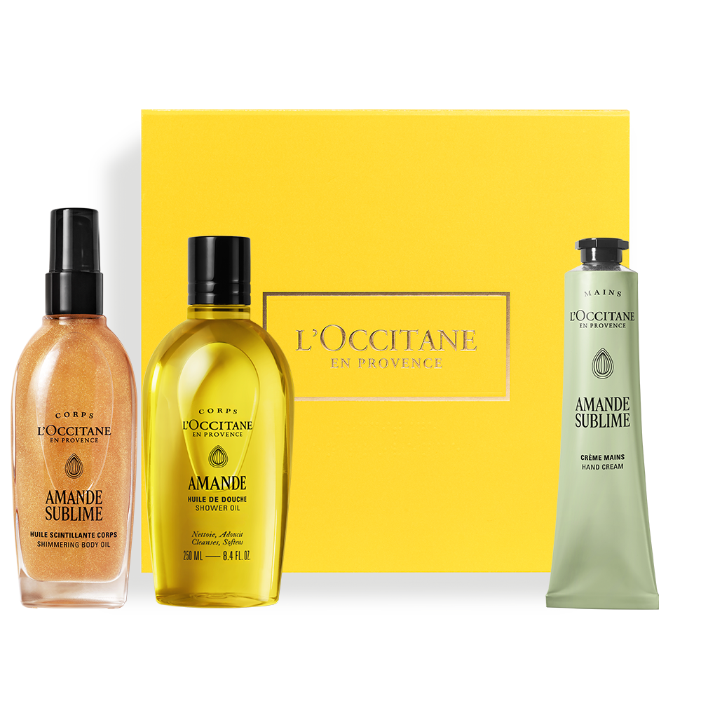 Подарунковий набір догляд за тілом СЯЮЧИЙ МИГДАЛЬ