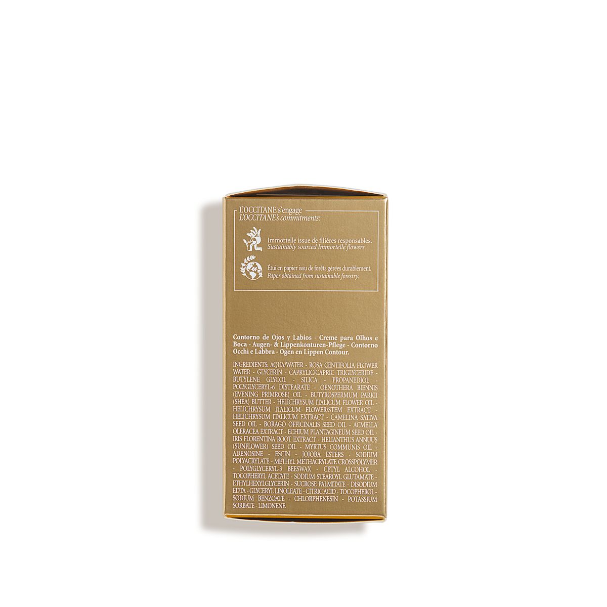 Флюїд для шкіри навколо очей та губ БОЖЕСТВЕННИЙ БЕЗСМЕРТНИК (Immortelle Divine) 100% природна альтернатива ретинолу