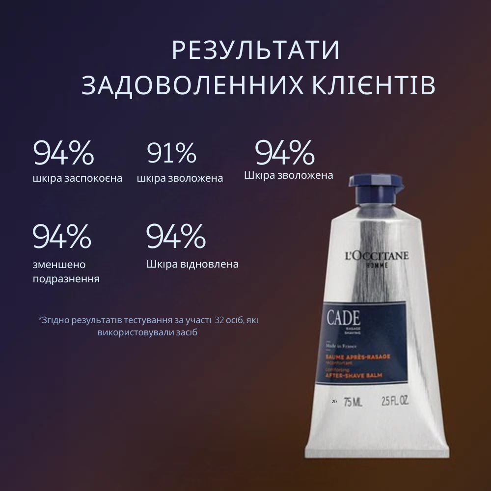 Заспокійливий бальзам після гоління ЯЛІВЕЦЬ