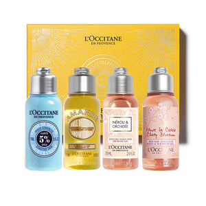 Святковий квартет гелів для душу ВЕСНЯНИЙ ПРОВАНС