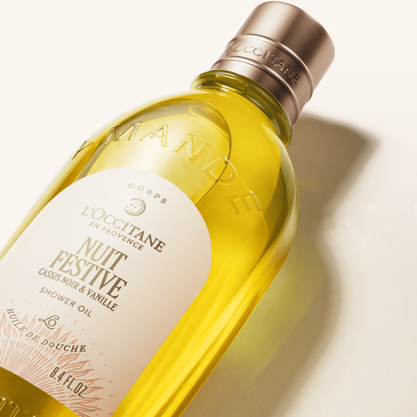 Nuit Festive shower oil
