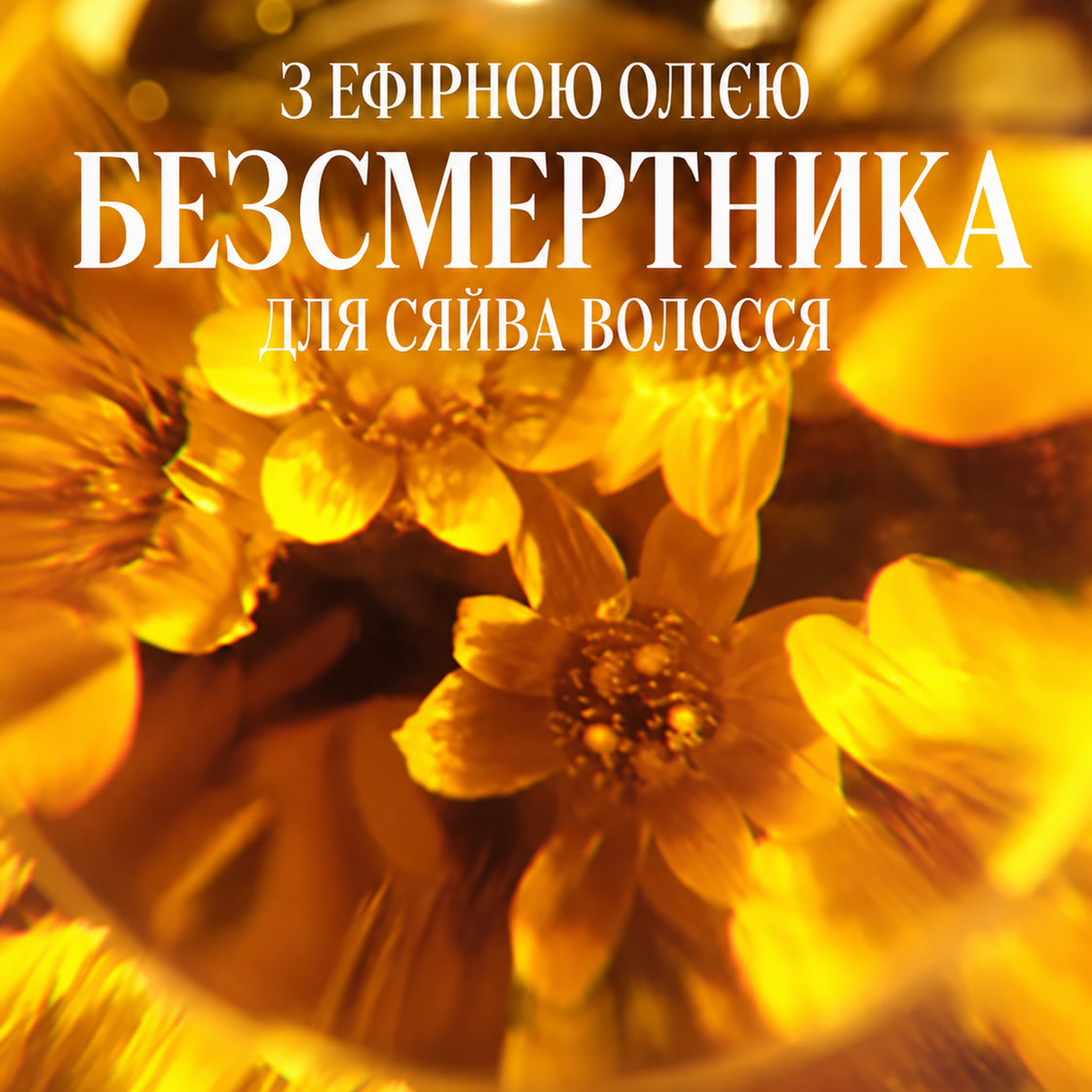 Шампунь для тьмяного, ослабленого та позбавленого життєвої енергії волосся БЕЗСМЕРТНИК