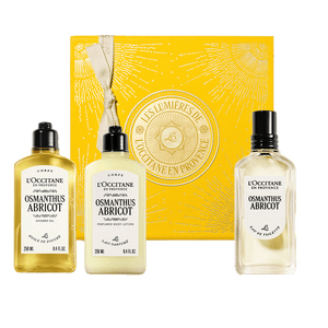 Парфумований різдвяний подарунковий набір ОСМАНТУС-АБРИКОС