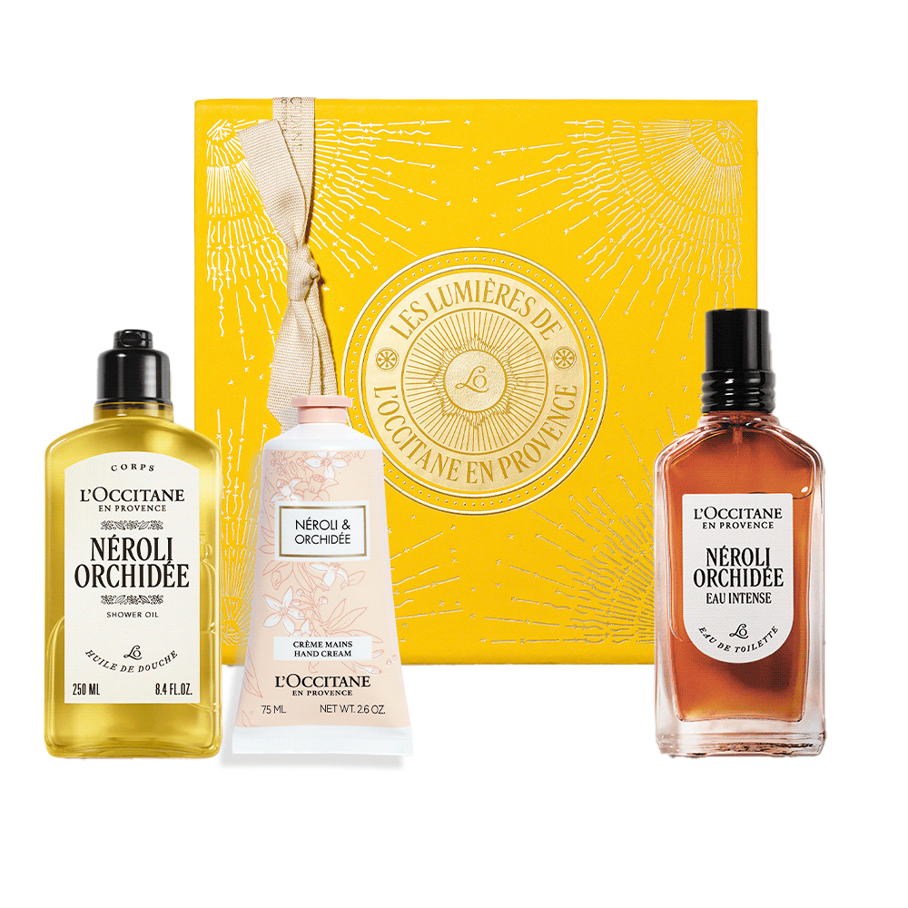 Парфумований різдвяний подарунковий набір НЕРОЛІ-ОРХІДЕЯ