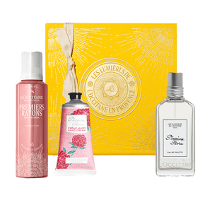 Парфумований різдвяний подарунковий набір ПІВОНІЯ