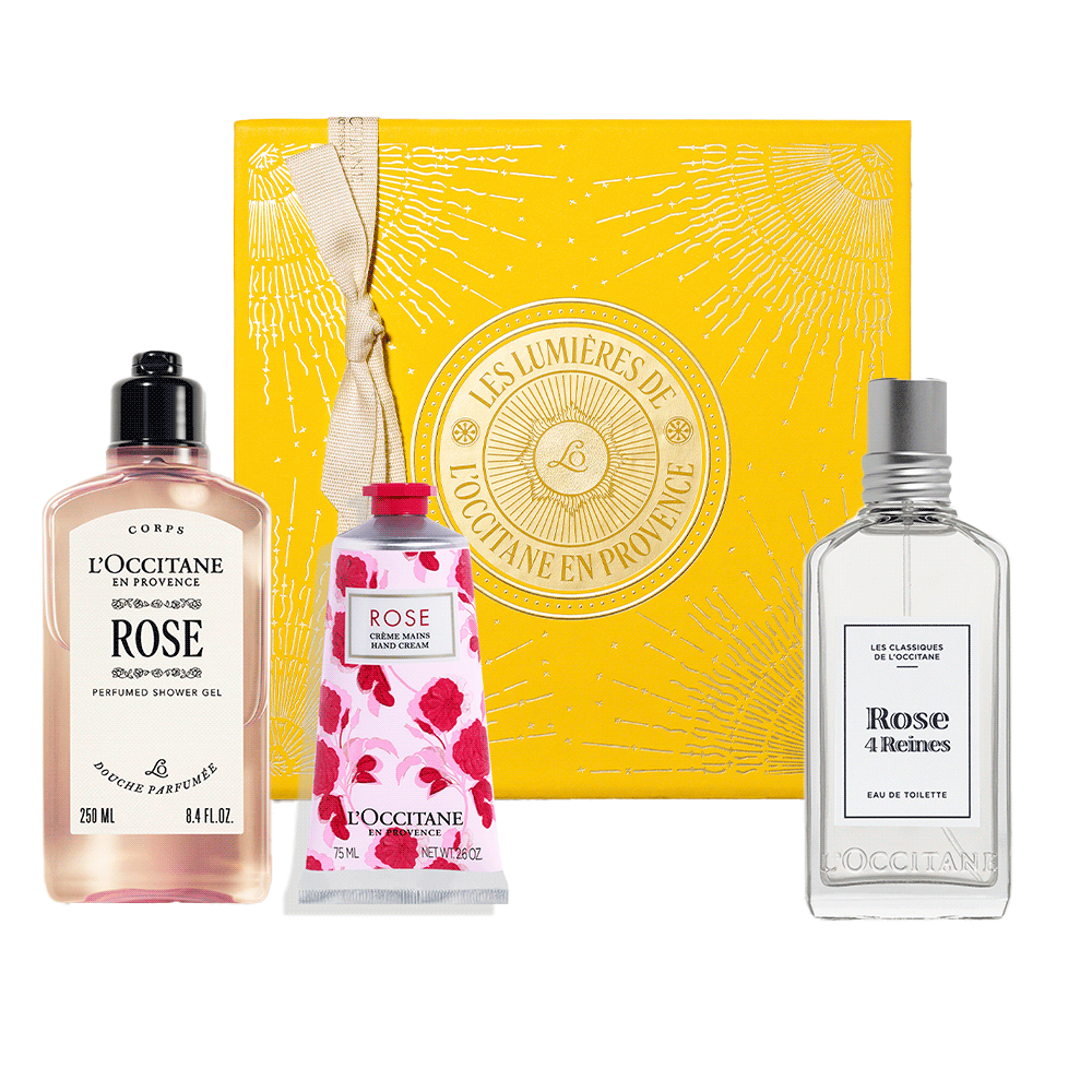 Парфумований різдвяний подарунковий набір ТРОЯНДИ та 4 КОРОЛІВИ