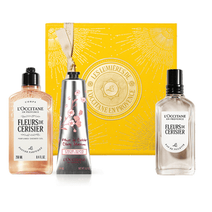 Парфумований різдвяний подарунковий набір ВИШНЕВИЙ ЦВІТ