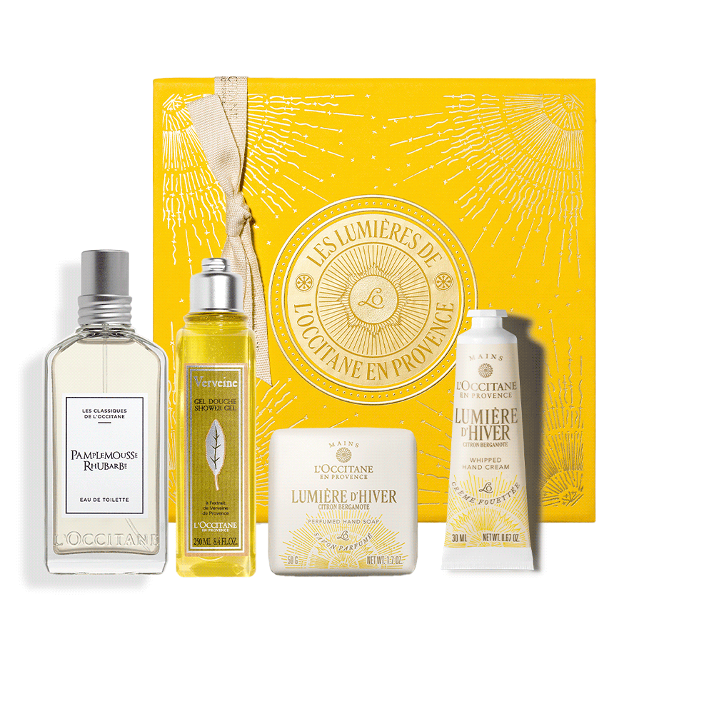 Парфумований різдвяний подарунковий набір ГРЕЙПФРУТ-РІВЕНЬ