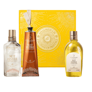 Парфумований різдвяний подарунковий набір СВЯТКОВА НІЧ