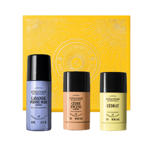 Різдвяне тріо чоловічих парфумованих дезодорантів ПОДОРОЖ В ПРОВАНС