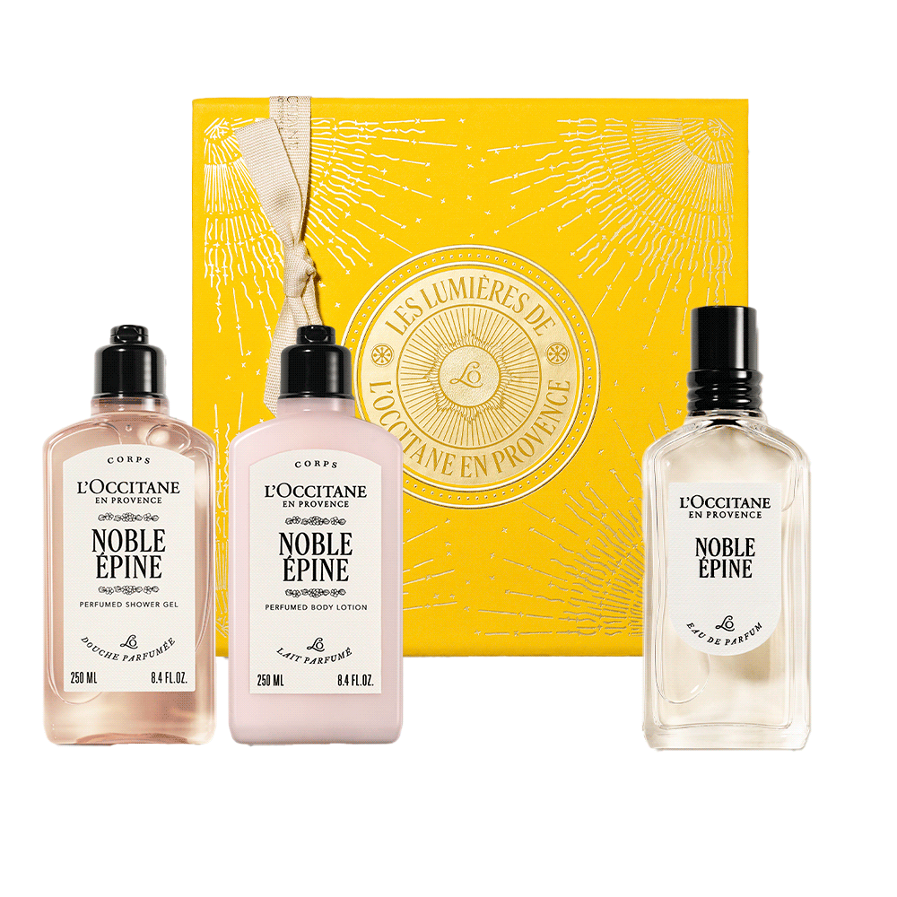 Парфумований різдвяний подарунковий набір ШЛЯХЕТНИЙ ЦВІТ