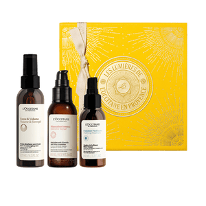 ПРЕМІУМ святковий подарунковий набір для укладки волосся АРОМАКОЛОГІЯ