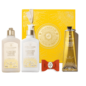 Святковий набір для тіла КАРІТЕ-ЗИМОВЕ СЯЙВО