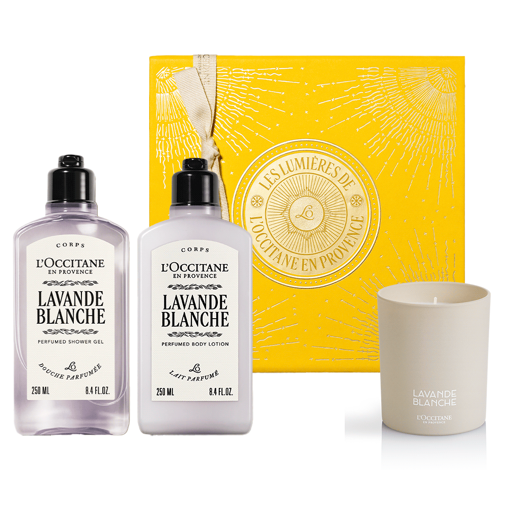 Святковий набір для тіла БІЛА ЛАВАНДА
