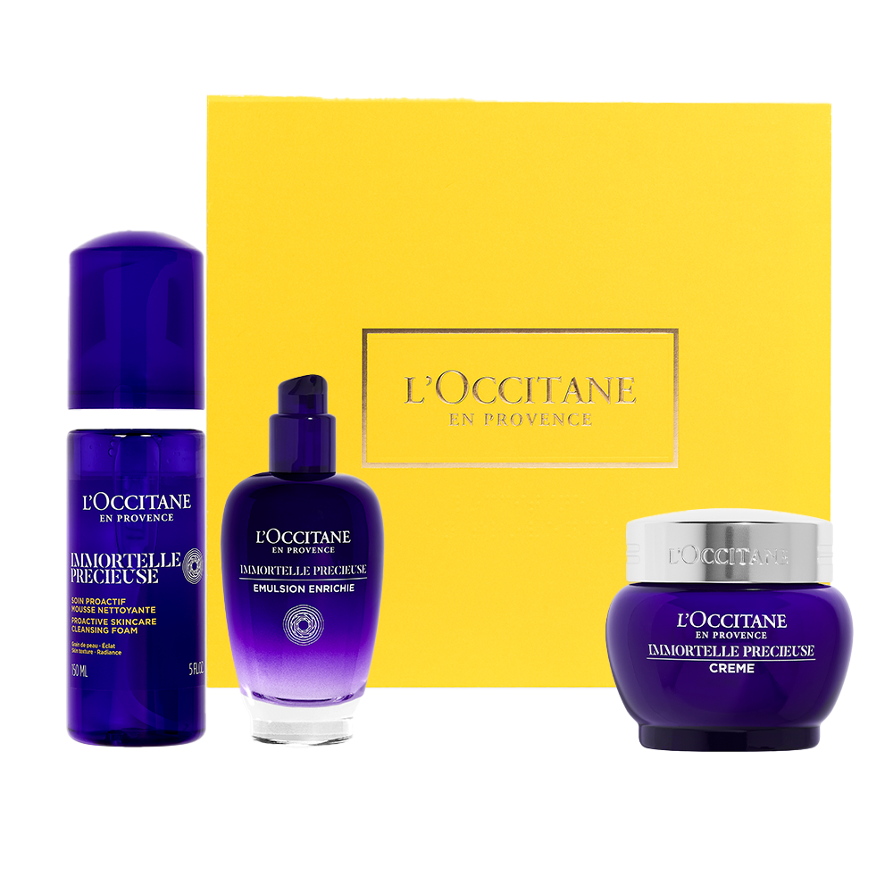 Подарунковий набір догляд за обличчям ДОРОГОЦІННИЙ БЕЗСМЕРТНИК