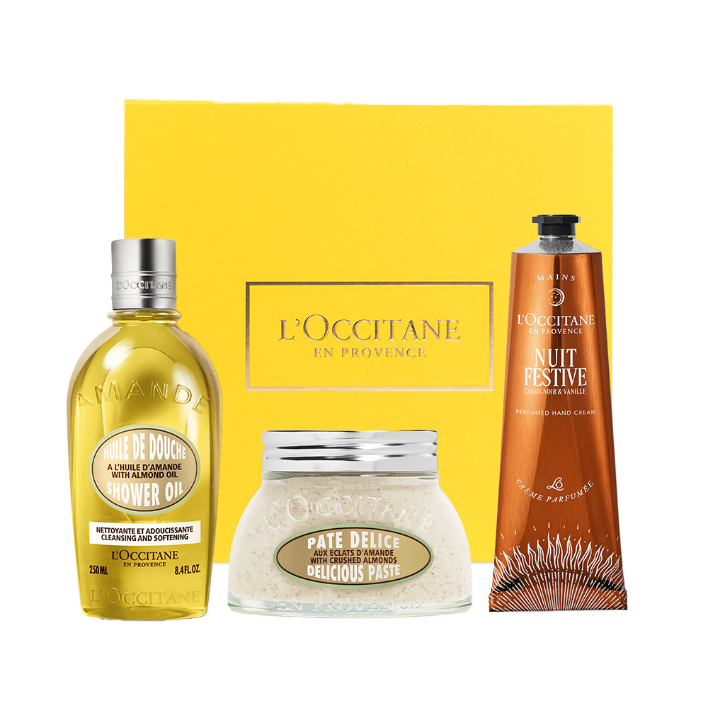 Подарунковий набір догляд за тілом МИГДАЛЬ