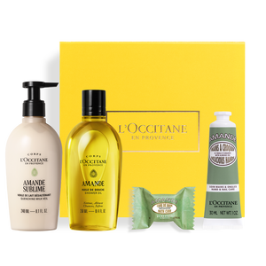 Подарунковий набір догляд за тілом СОЛОДКИЙ МИГДАЛЬ