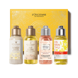 Святковий квартет гелів для душу НОВОРІЧНИЙ ПРОВАНС