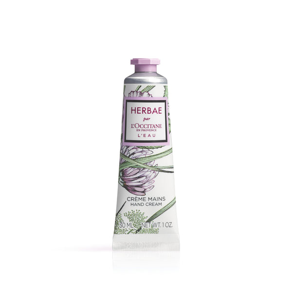 Парфумований крем для рук HERBAE par L'OCCITANE L'EAU