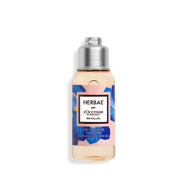 Парфумований гель для душу HERBAE par L’OCCITANE-ІРИС лімітована колекція