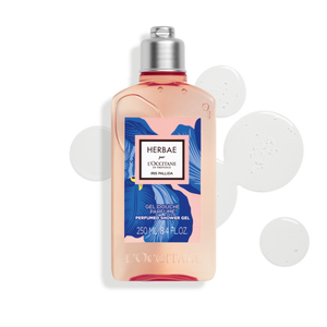 Парфумований гель для душу HERBAE par L’OCCITANE-ІРИС лімітована колекція